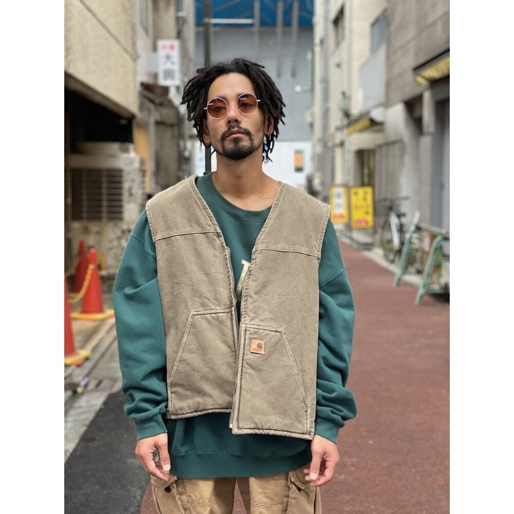 Carhartt Sz. XL Unisex Vintage Canvas Y2K Sherpa Lined Vest Gorpcore  Outdoors